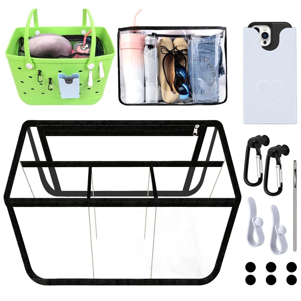 5781 6pcs Clear Organizer Inserts For Bogg Bag X - Large Original